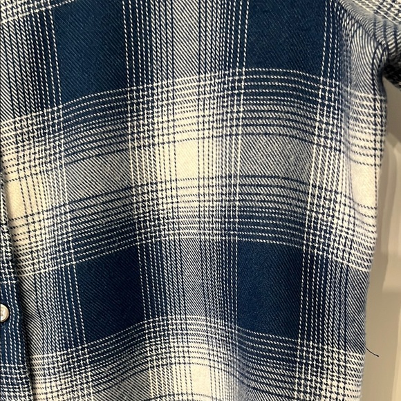 White Crow Blue Button Down Shirt - Picture 3 of 8